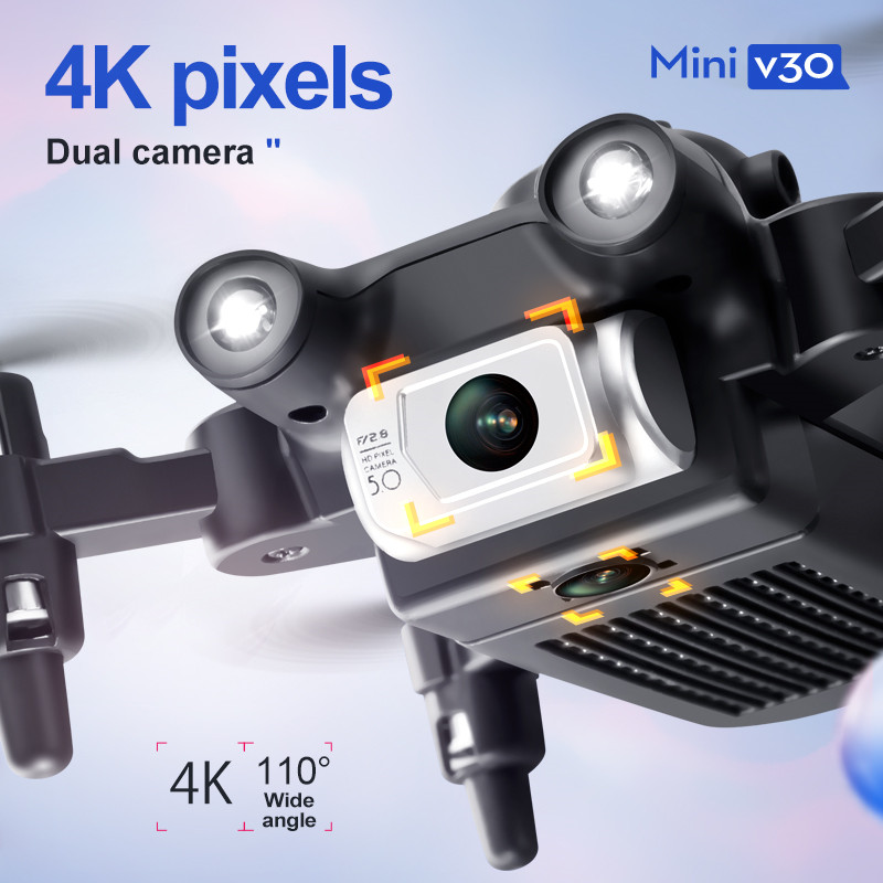 Mini V30 WiFi FPV Drone With 4 - огляд і ціна Drone Remote Controller Lanyard