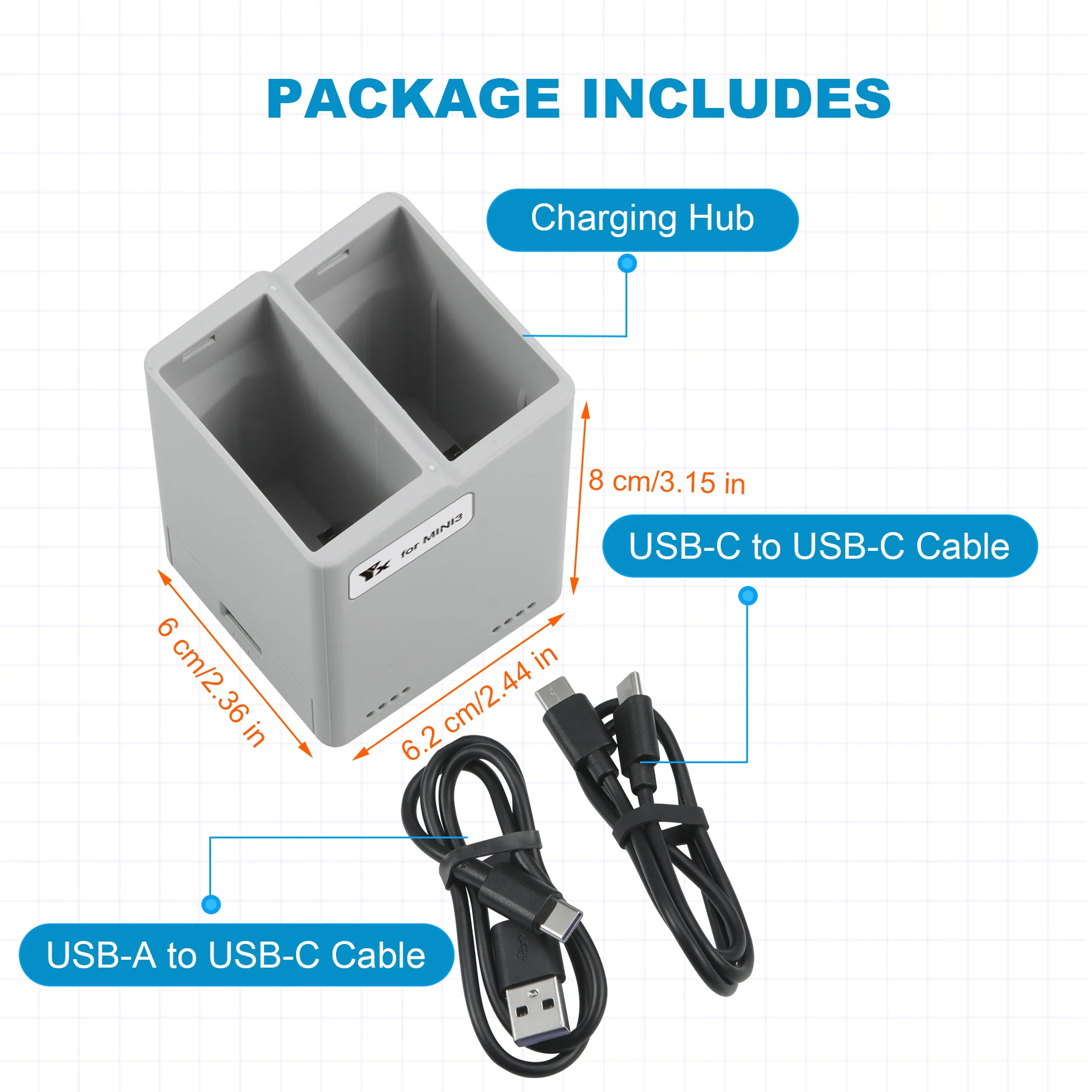 Charger Hub for DJI Mini 4 Pro - огляд і ціна Drone Charging Hub