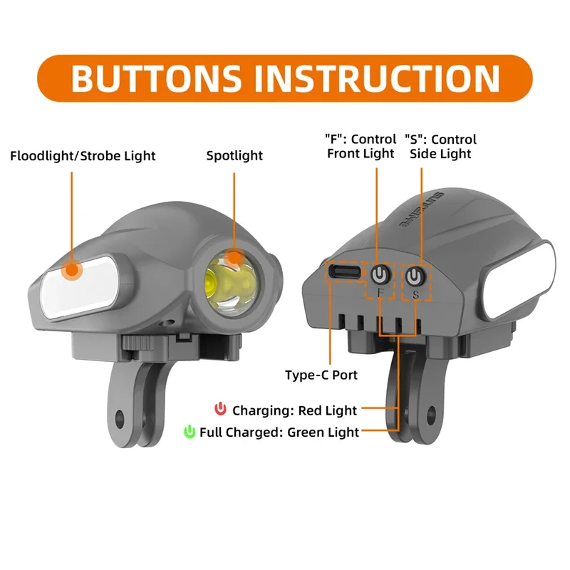 1Set Flight Searchlight Fill S - огляд і ціна Drone Strobe Light