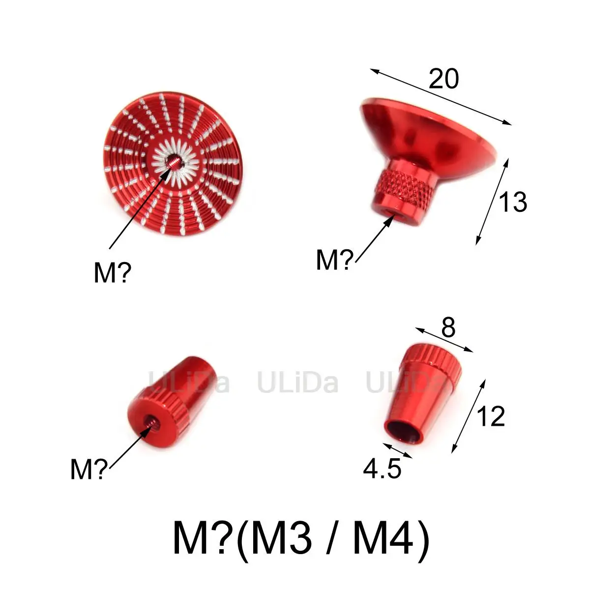 M3 M4 Aluminum Transmitter Joy - огляд і ціна Drone Control Stick