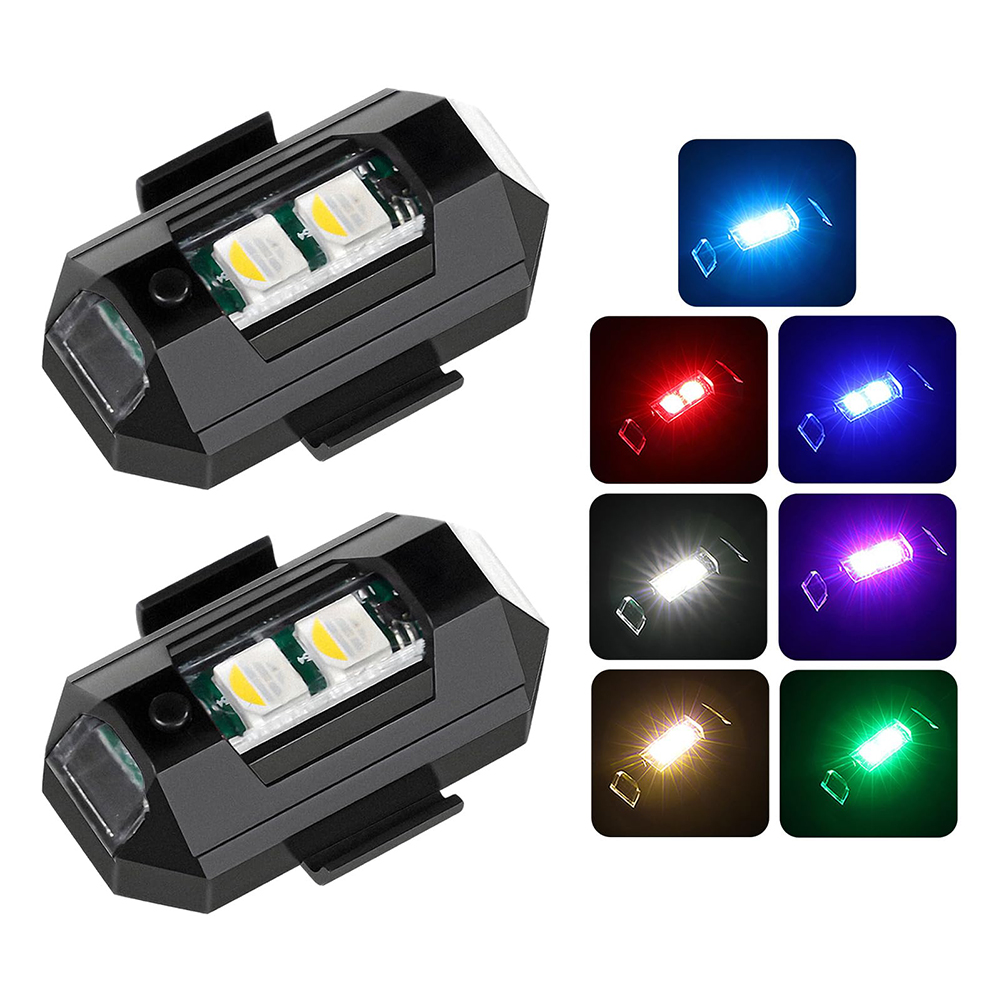 2PCS Mini LED Strobe Lights De - огляд і ціна Drone Beacon Light