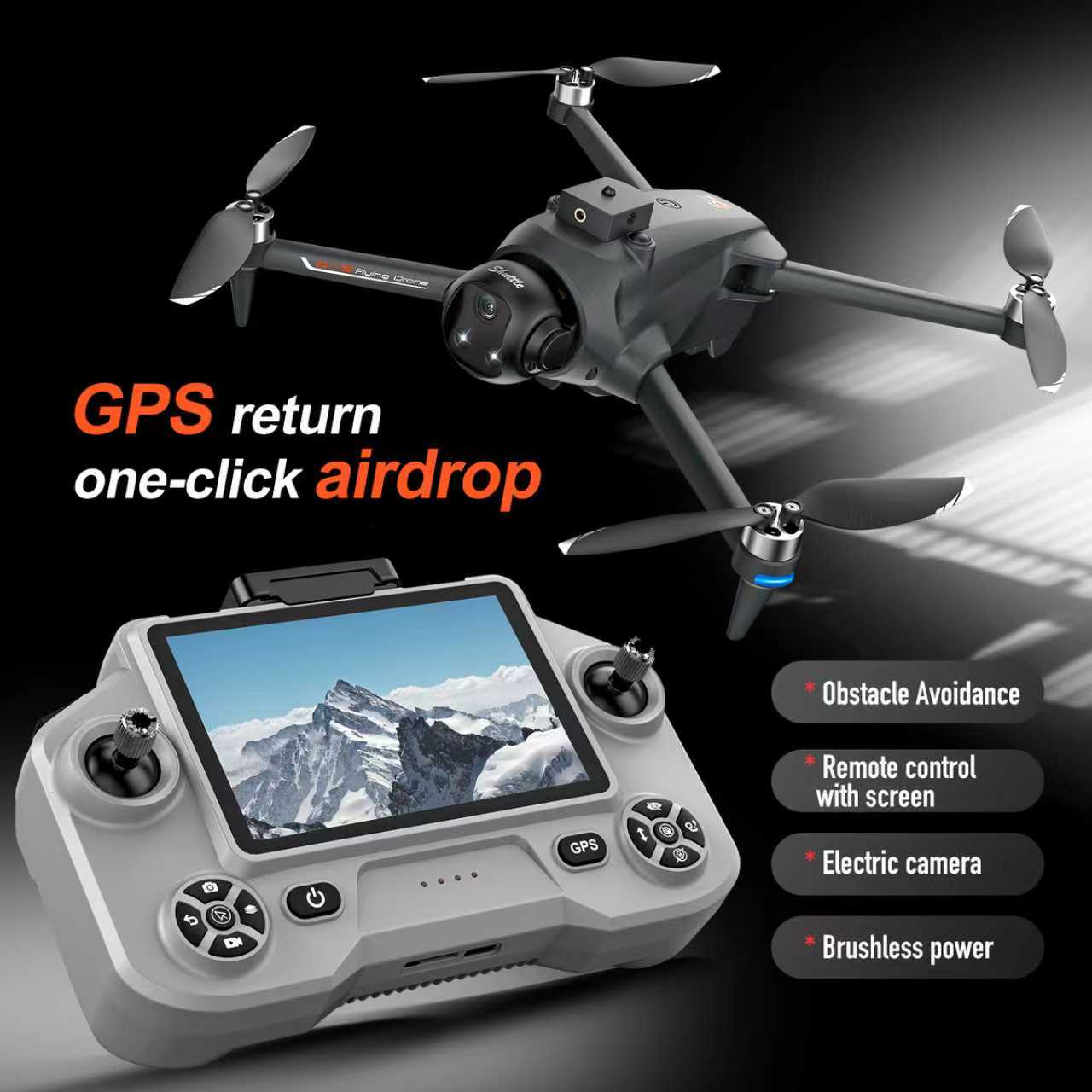 YL059 FPV GPS Quadcopter Drone - огляд і ціна Drone Beacon Light