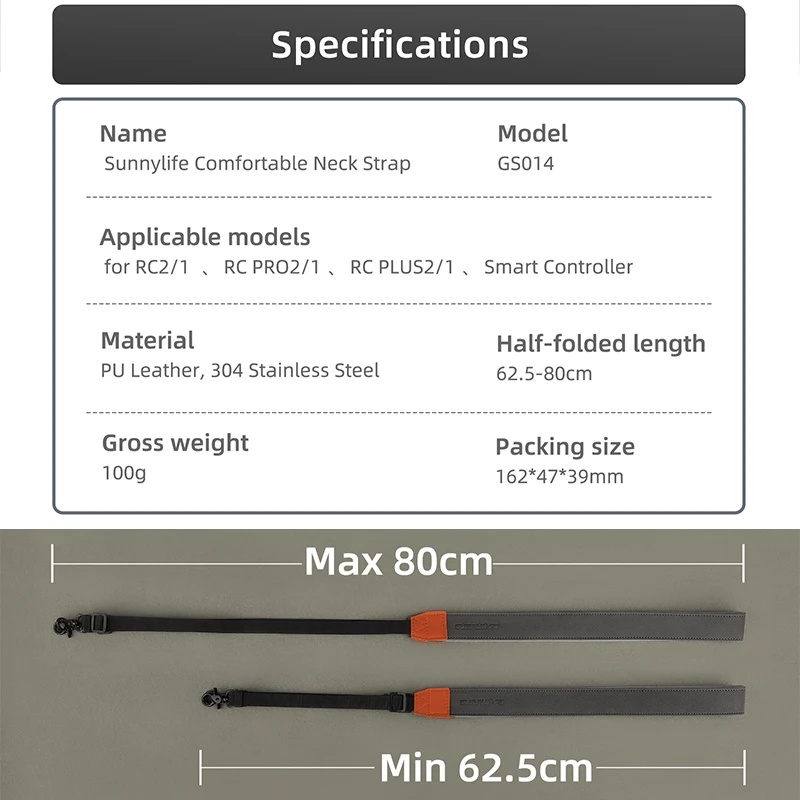 Lanyard For DJI RC/RC 2/ PRO/  - огляд і ціна Drone Neck Strap