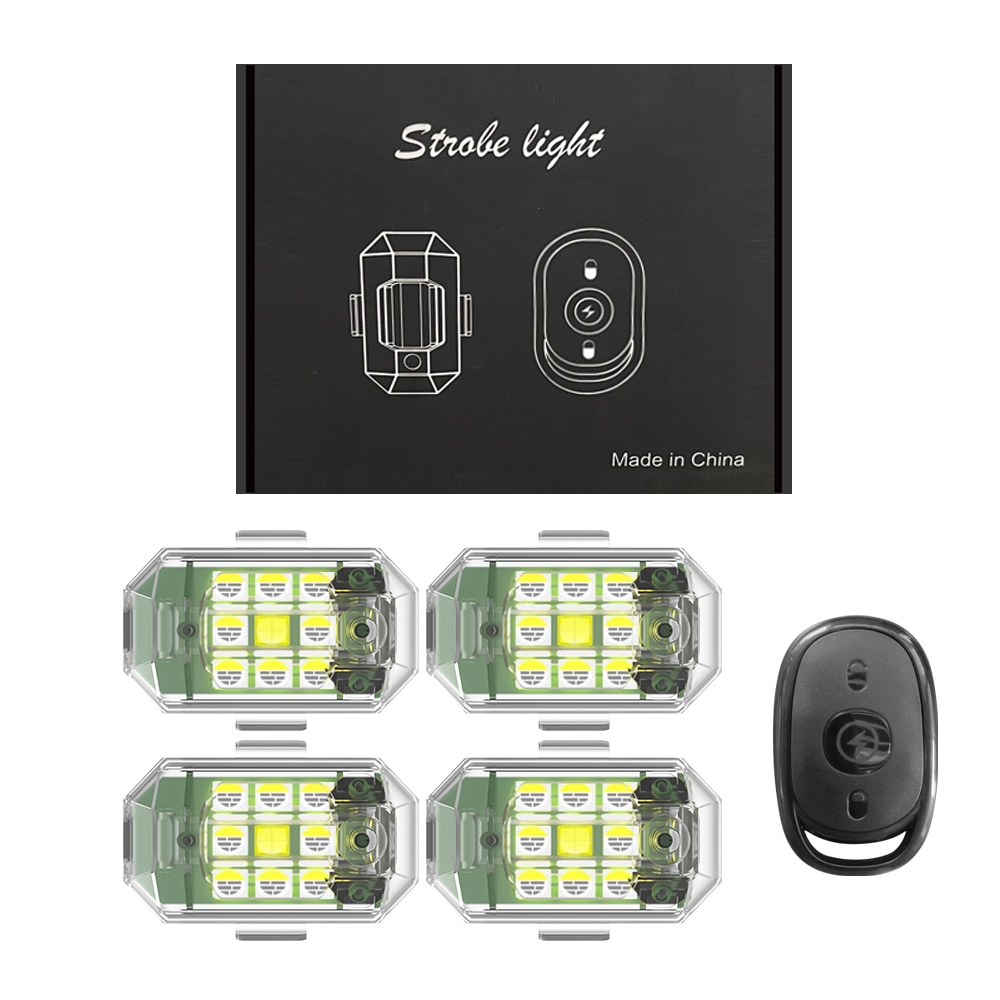1/2/4pcs Wireless LED Drone St - огляд і ціна Drone Beacon Light